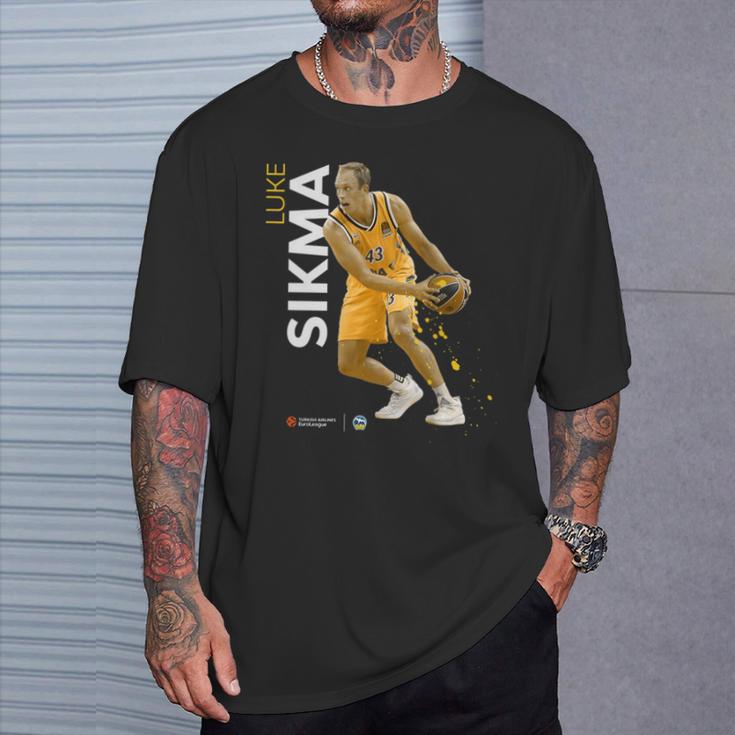 Basketballspieler Nummer 33 Luxus Edition T-Shirt in Schwarz Geschenke für Ihn