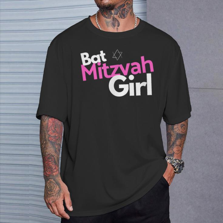 Bat Mitzvah Girl Jewish Girl Bat Mitzvah T-Shirt Gifts for Him
