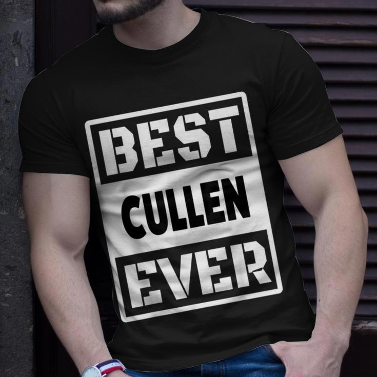 Best Cullen Ever Custom Family Name T-Shirt Gifts for Him