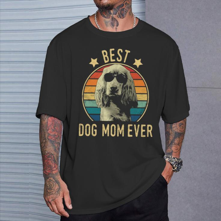 Best Dog Mom Ever English Cocker Spaniel Mother's Day T-Shirt Gifts for Him