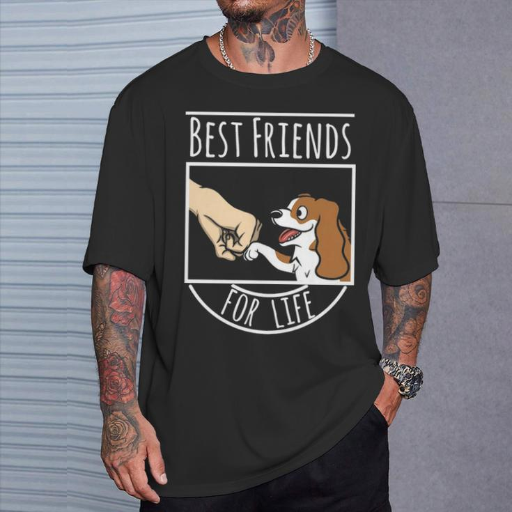 Best Friend Cavalier King Charles Spaniel Dog T-Shirt Gifts for Him