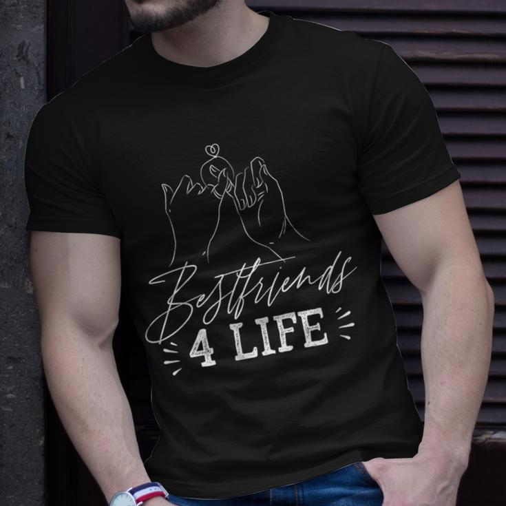 Best Friends 4 Life Saying Friendship Cute Friend T-Shirt Gifts for Him
