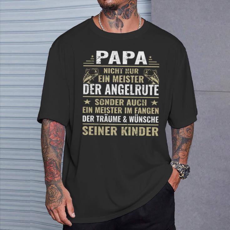 Bester Papa Anglerater Angeln T-Shirt Geschenke für Ihn