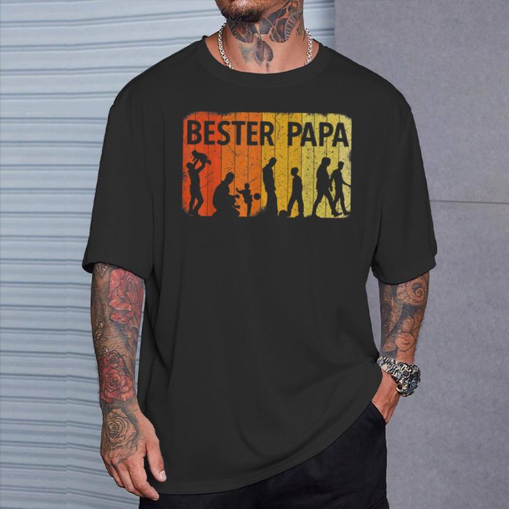 Bester Papa Mit Kind S T-Shirt Geschenke für Ihn