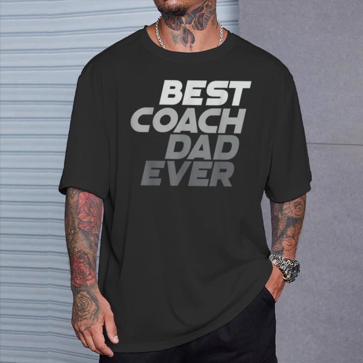 Bester Trainer Aller Zeiten Besterater Aller Zeiten Bester Trainer Papa Aller Zeiten Zitate T-Shirt Geschenke für Ihn