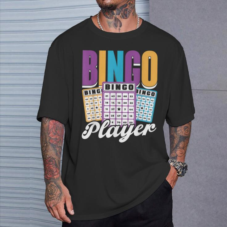 Bingo Spieler Humor Liebhaber Spiel Bingo T-Shirt Geschenke für Ihn