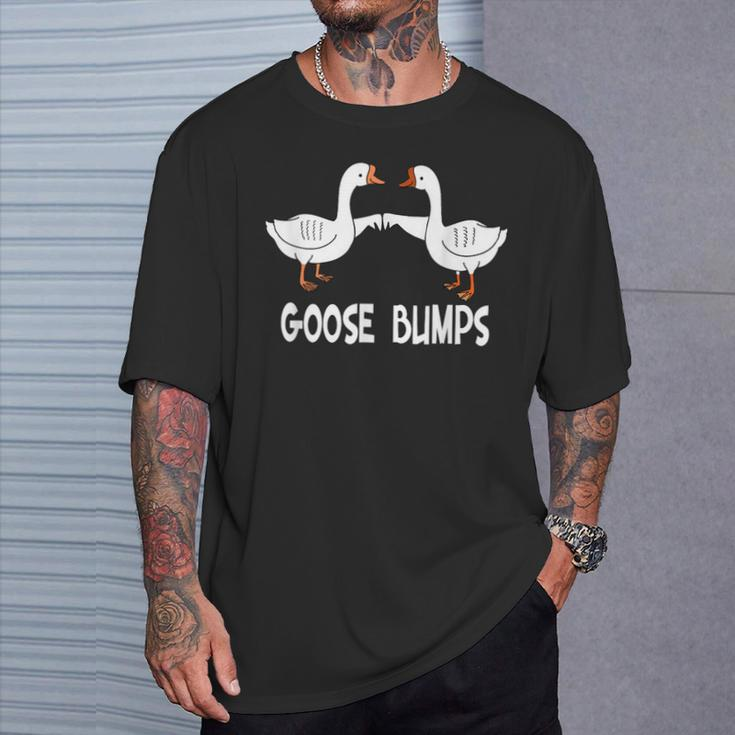 Birds Goose Bumps Pun T-Shirt Gifts for Him