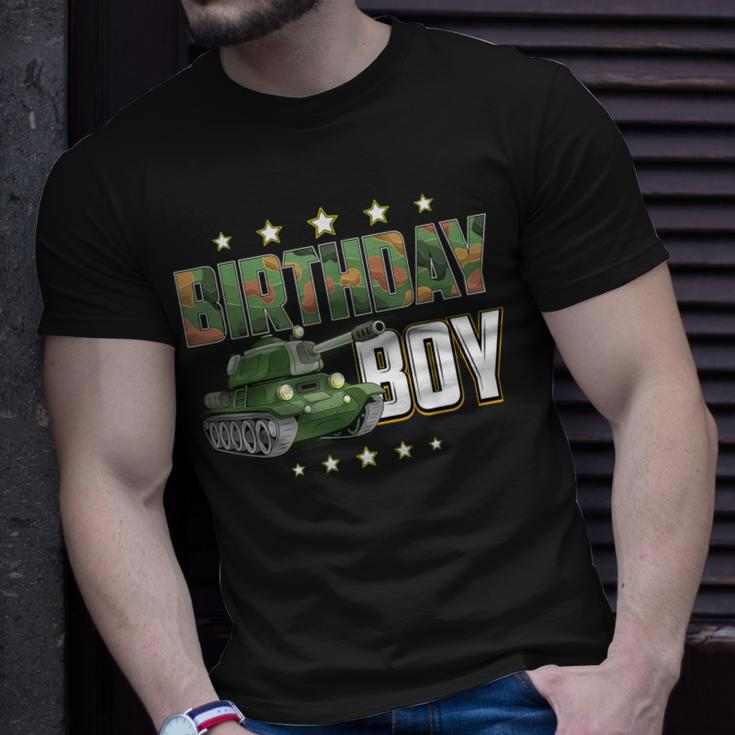 Birthday Boy Army Soldier Birthday Military Themed Camo T-Shirt Gifts for Him