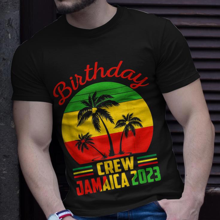 Birthday Jamaica Crew 2023 30Th 50Th Party Matching Retro T-Shirt Gifts for Him