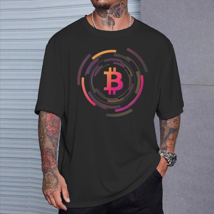 Bitcoin Sv Bsv Logo Image Cryptocurrency Mechanical T-Shirt Gifts for Him