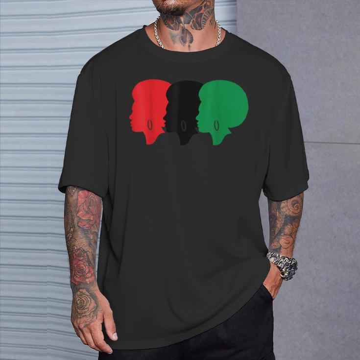 Black Pride Clothing Pan African Flag Afro 4 & Women T-Shirt Gifts for Him