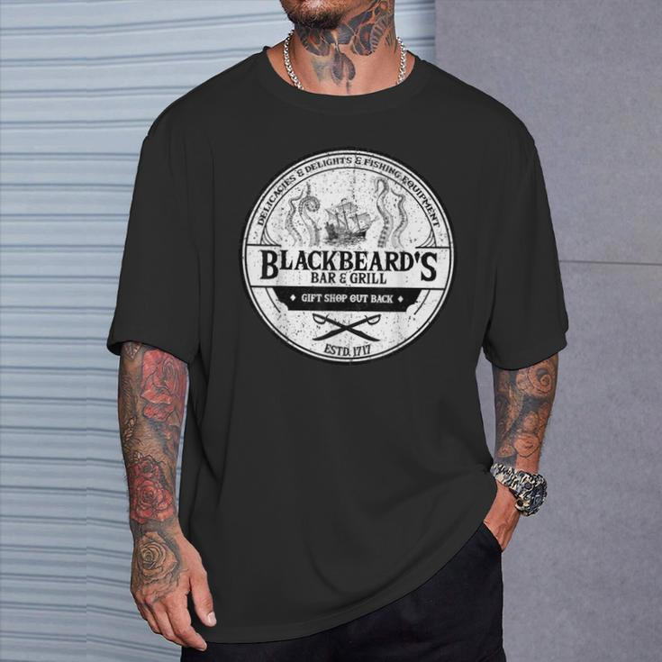Blackbeard's Bar And Grill T-Shirt Gifts for Him