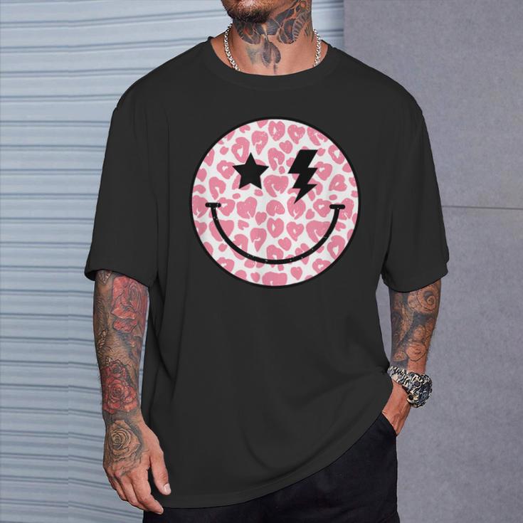 Blitz Blitz Leopard Print Pink T-Shirt Geschenke für Ihn