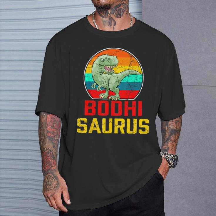 Bodhi Saurus Family Reunion Last Name Team Custom T-Shirt Gifts for Him