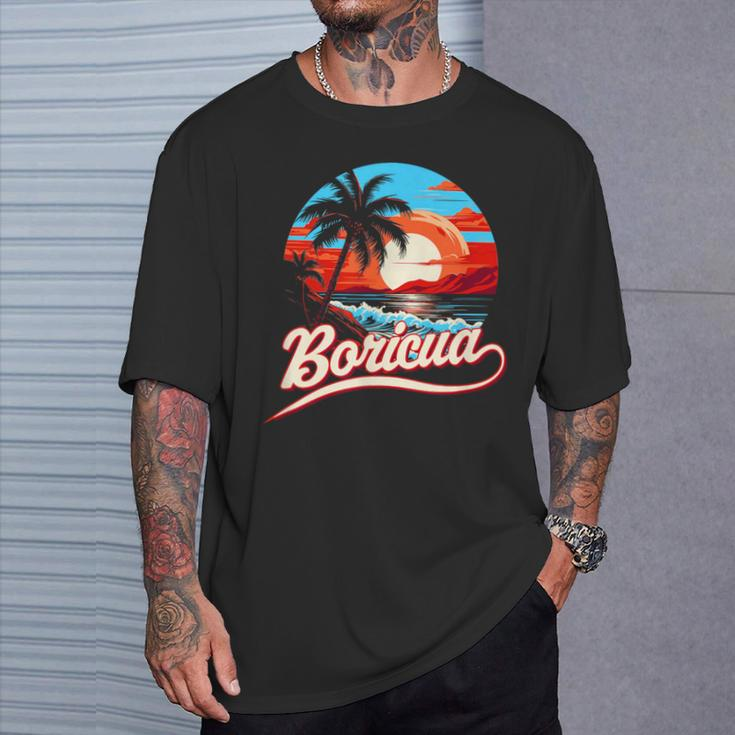 Boricua Spirit Beautiful Puerto Rican Pride T-Shirt Gifts for Him