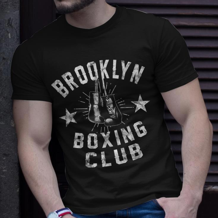 Brooklyn Boxing Club Vintage Distressed Boxer T-Shirt Gifts for Him