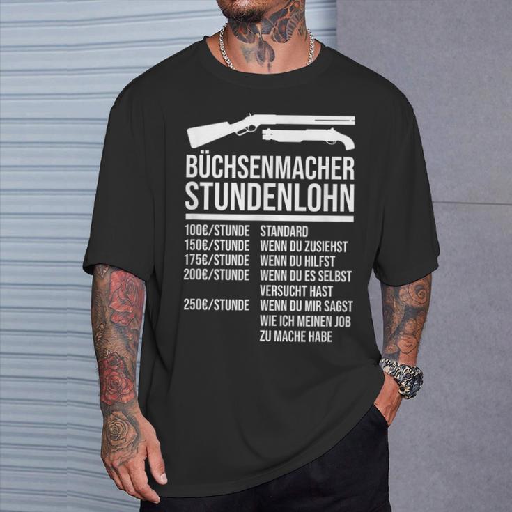 Büchsenmacher Stundenlohn Saying S T-Shirt Geschenke für Ihn