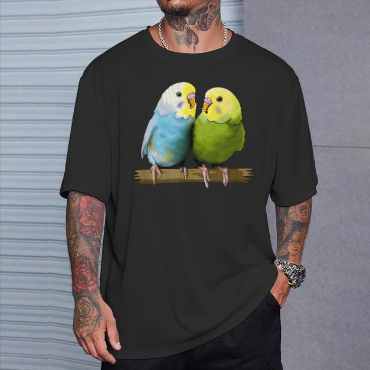 Budgie Pet Parrot Bird T-Shirt Geschenke für Ihn