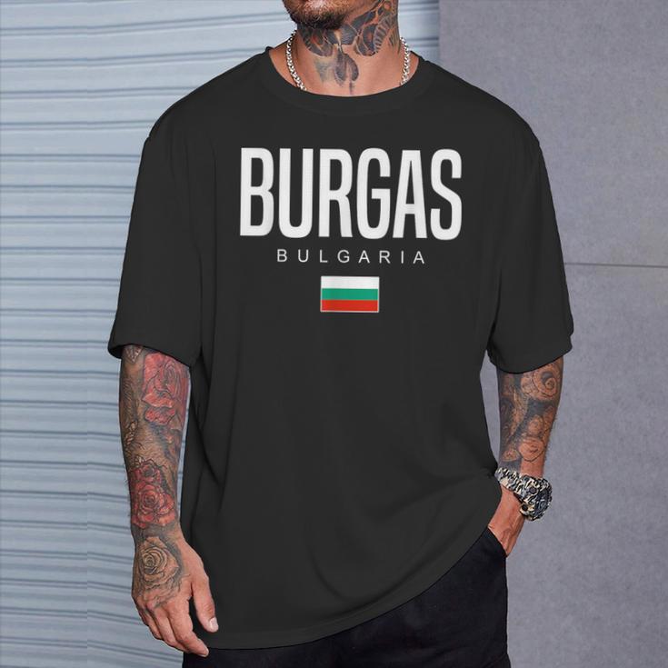 Burgas Bulgarien T-Shirt Geschenke für Ihn