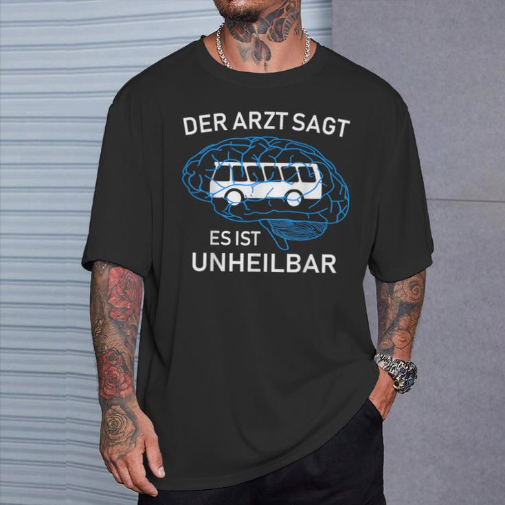 Bus Driver Bus Love Omnibus Bus Fan T-Shirt Geschenke für Ihn