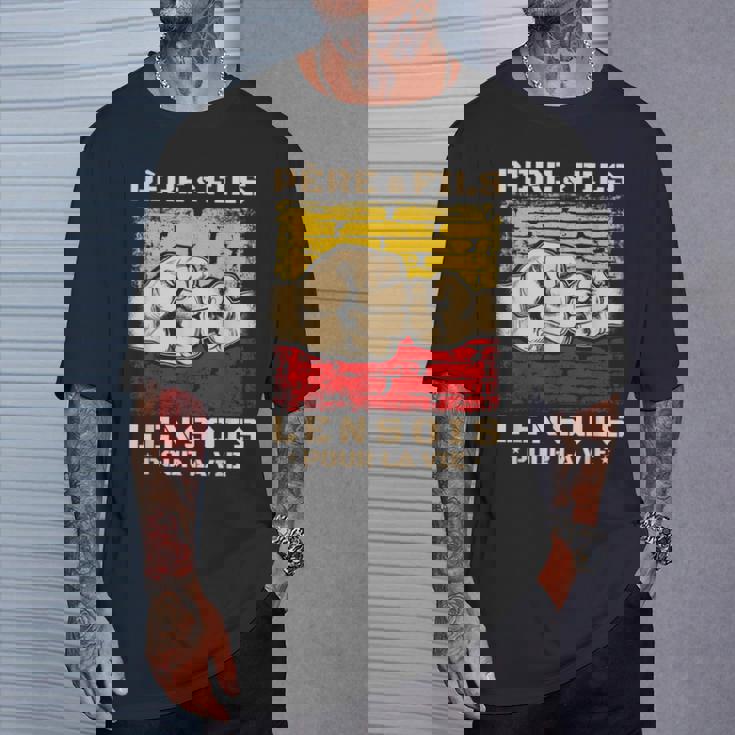 Captain Tees Le Nord Est Sang & Or | T-Shirt Foot 100% Coton Bio