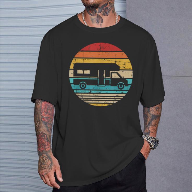 Camping Vintage Camper Van T-Shirt Geschenke für Ihn