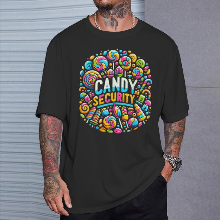 Candy Security Candy Land Costume Candyland Party T-Shirt Gifts for Him
