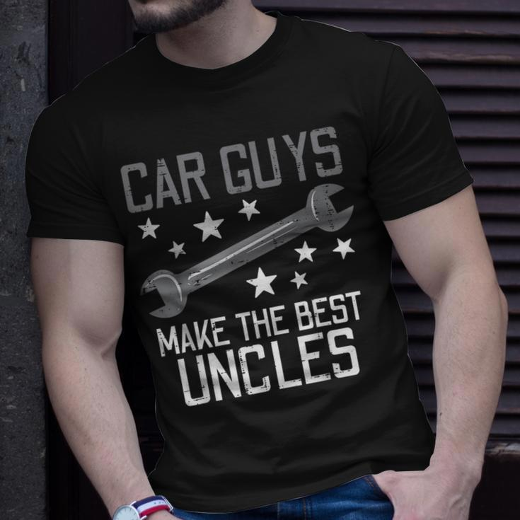 Car Guys Make The Best Uncles Garage Auto Mechanic Men T-Shirt Gifts for Him