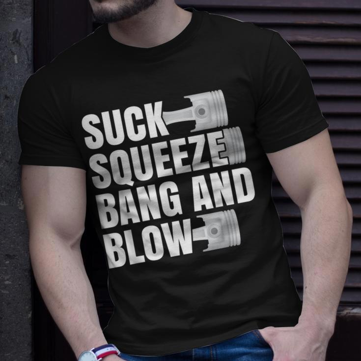 Car For Men Suck Squeeze Bang And Blow T-Shirt Gifts for Him