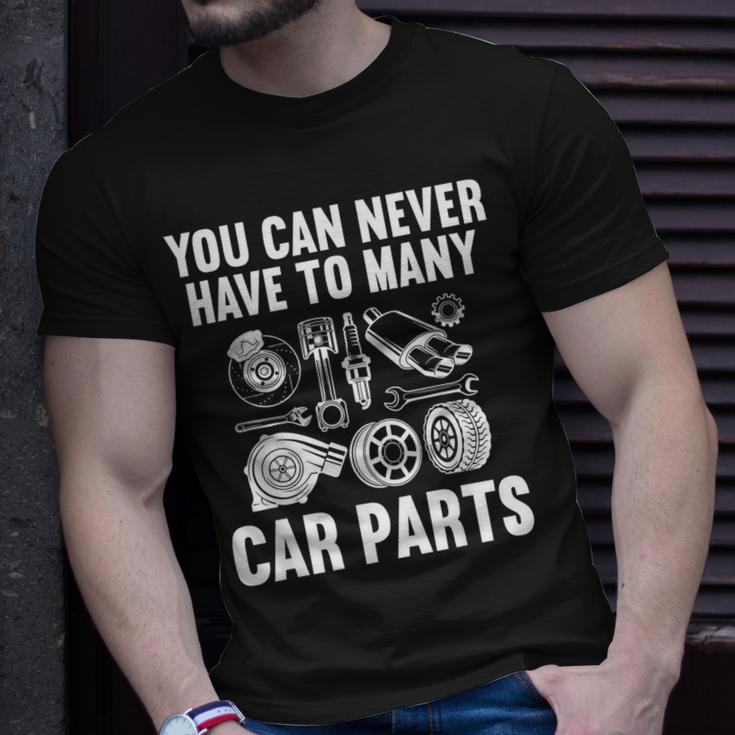 Car Parts Garage Mechanic T-Shirt Gifts for Him