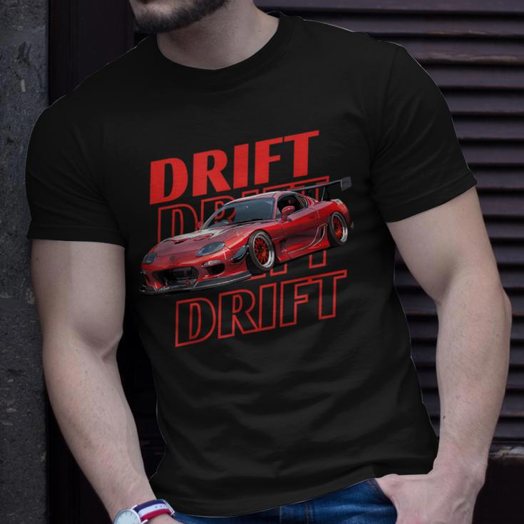 Car Street Drift Rx7 Jdm Streetwear Car Lover Present T-Shirt Gifts for Him