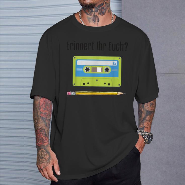 Cassette Pencil T-Shirt Geschenke für Ihn