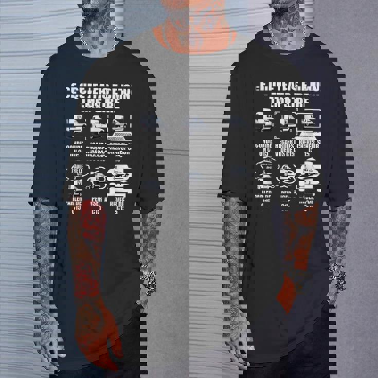 Ce Que Je Fais De Mon Temps Libre Conduire Un C15 T-Shirt Cadeaux pour lui