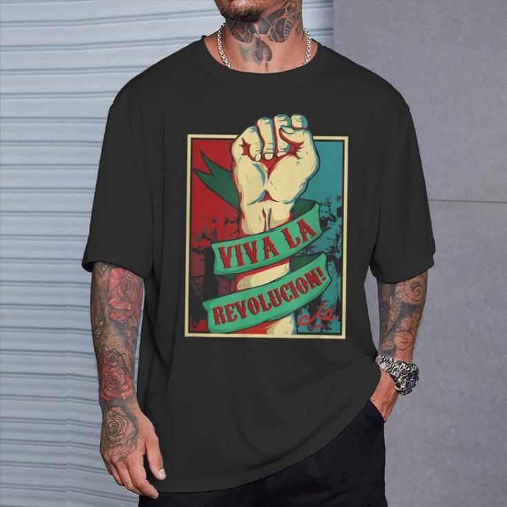 Che Guevara Revolutionary Viva La Revolucion T-Shirt Geschenke für Ihn