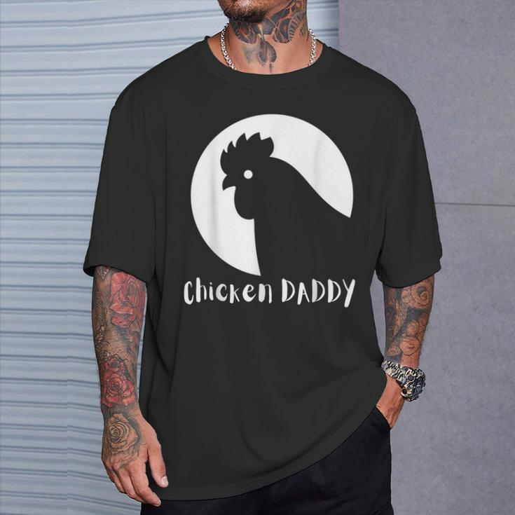 Chicken Daddy Vintage Fathers Day T-Shirt Gifts for Him