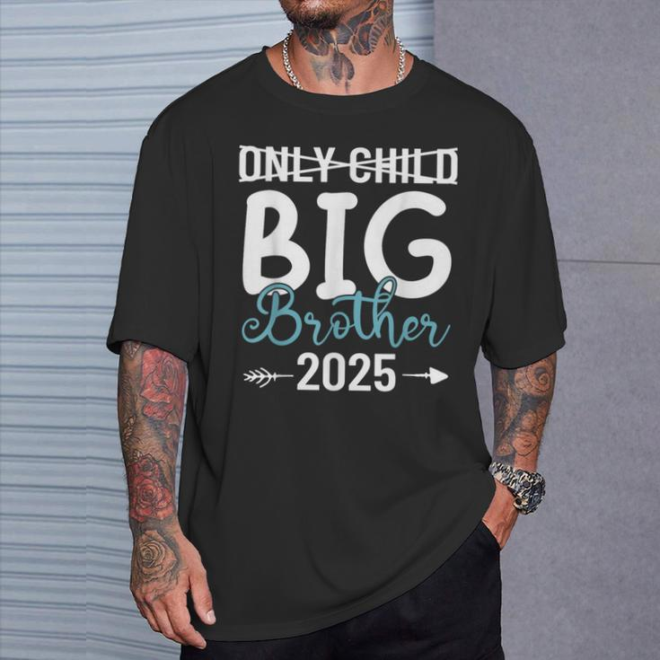 Only Child Big Brother 2025 Promoted To Big Brother 2025 T-Shirt Gifts for Him