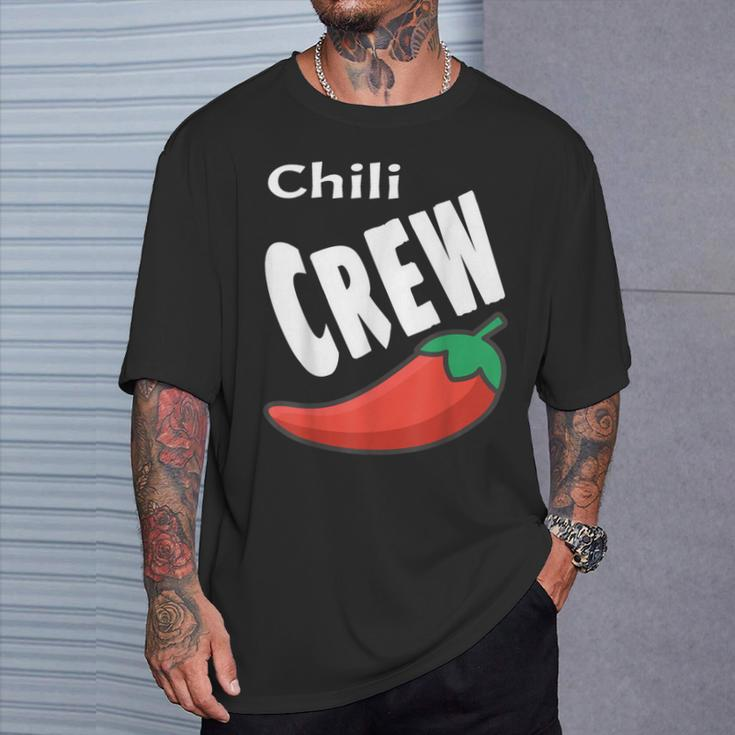 Chili Crew Lustiger Chili-Cook-Off-Gewinner Für Feinschmecker T-Shirt Geschenke für Ihn