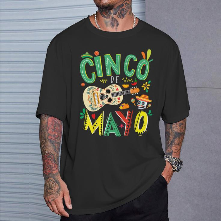 Cinco De Mayo Lets Fiesta Squad 5 De Mayo Mexican Fiesta T-Shirt Gifts for Him