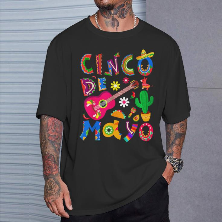 Cinco De Mayo Mexican Fiesta 5 De Mayo Mexico Mexican Day T-Shirt Gifts for Him