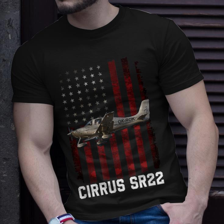 Cirrus Sr22 Aircraft T-Shirt Gifts for Him