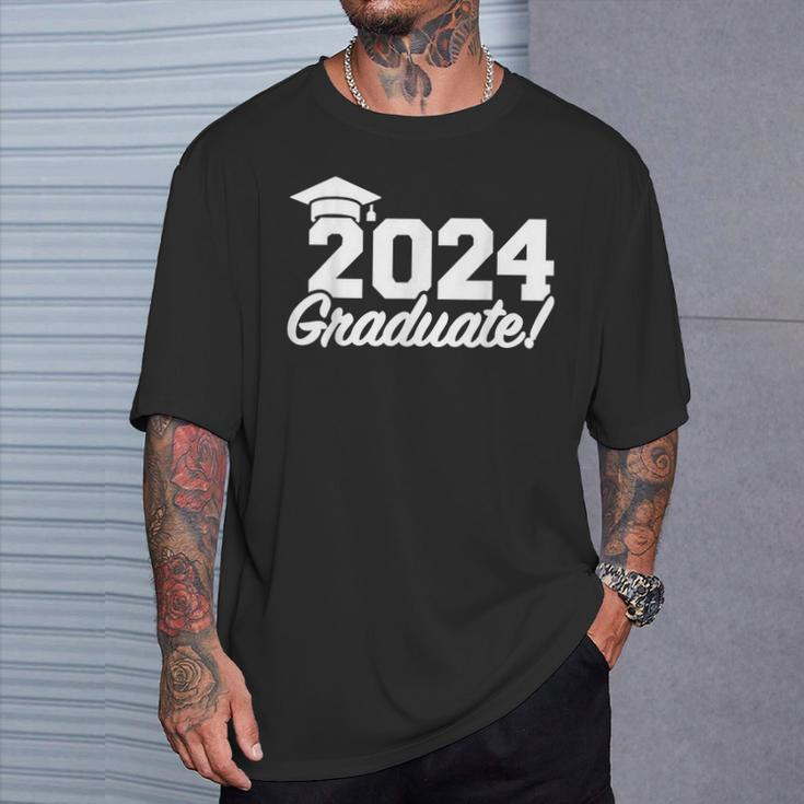 Class Of 2024 Graduate T-Shirt Gifts for Him