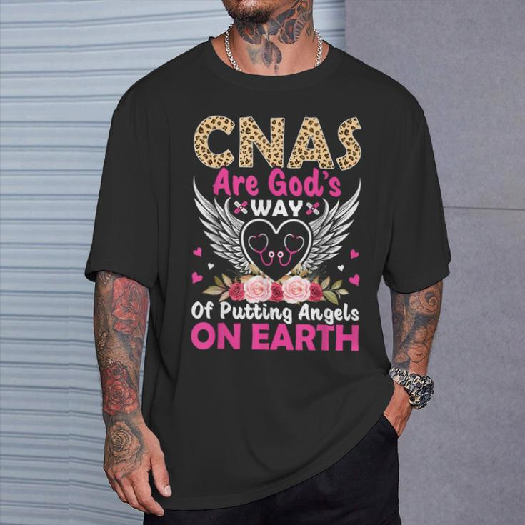 Cnas Are God's Way Of Putting Angels On Earth T-Shirt Gifts for Him
