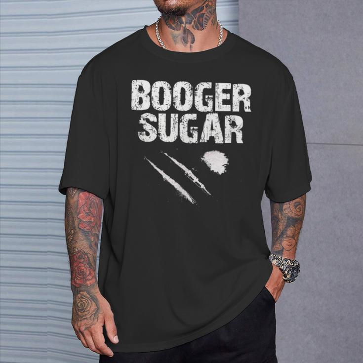 Cocaine Booger Sugar The Original T-Shirt Gifts for Him