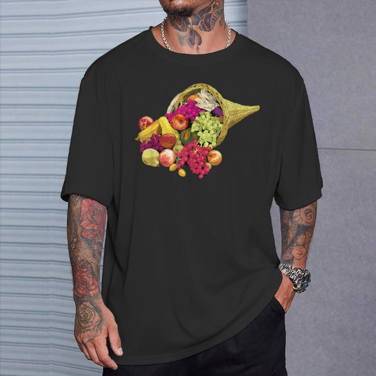 Cornucopia For Thanksgiving T-Shirt Gifts for Him