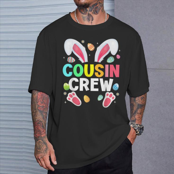Cousin Crew Easter Bunny Family Matching Toddler Boys Girls T-Shirt Gifts for Him