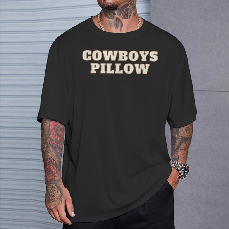 Cowboys Pillow Where Legends Rest T-Shirt Gifts for Him