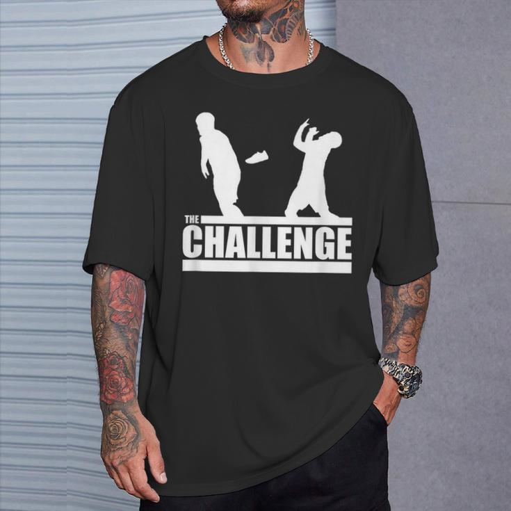 The Ct Wes Challenge Who Throws A Shoe T-Shirt Gifts for Him