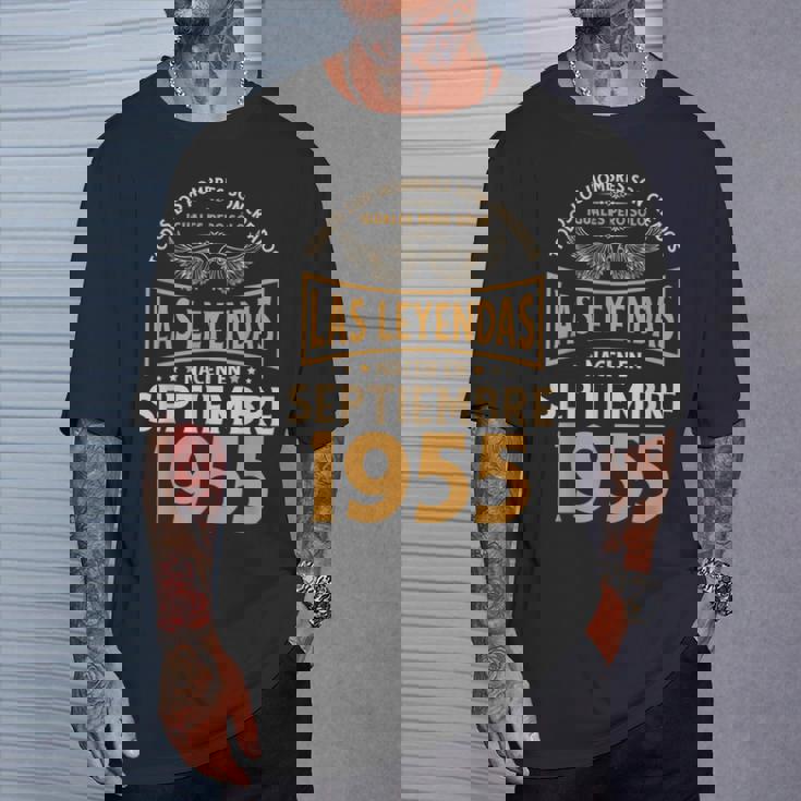 Cumpleaños Hombre Regalos Las Leyendas Septiembre 1955 Camiseta unisex Regalos para él