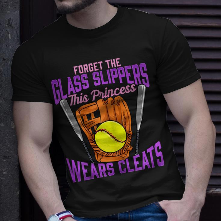 Cute Forget The Glass Slippers This Princess Wears Cleats T-Shirt Gifts for Him