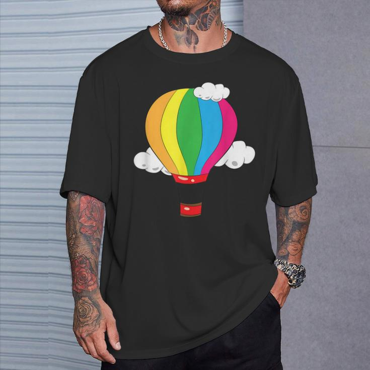 Cute Hot Air Balloon T-Shirt Gifts for Him